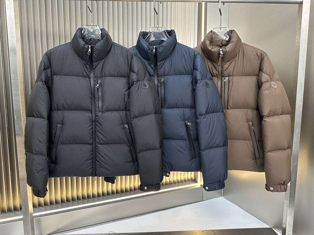 Moncler Stand-Collar Puffer Coat — comparison