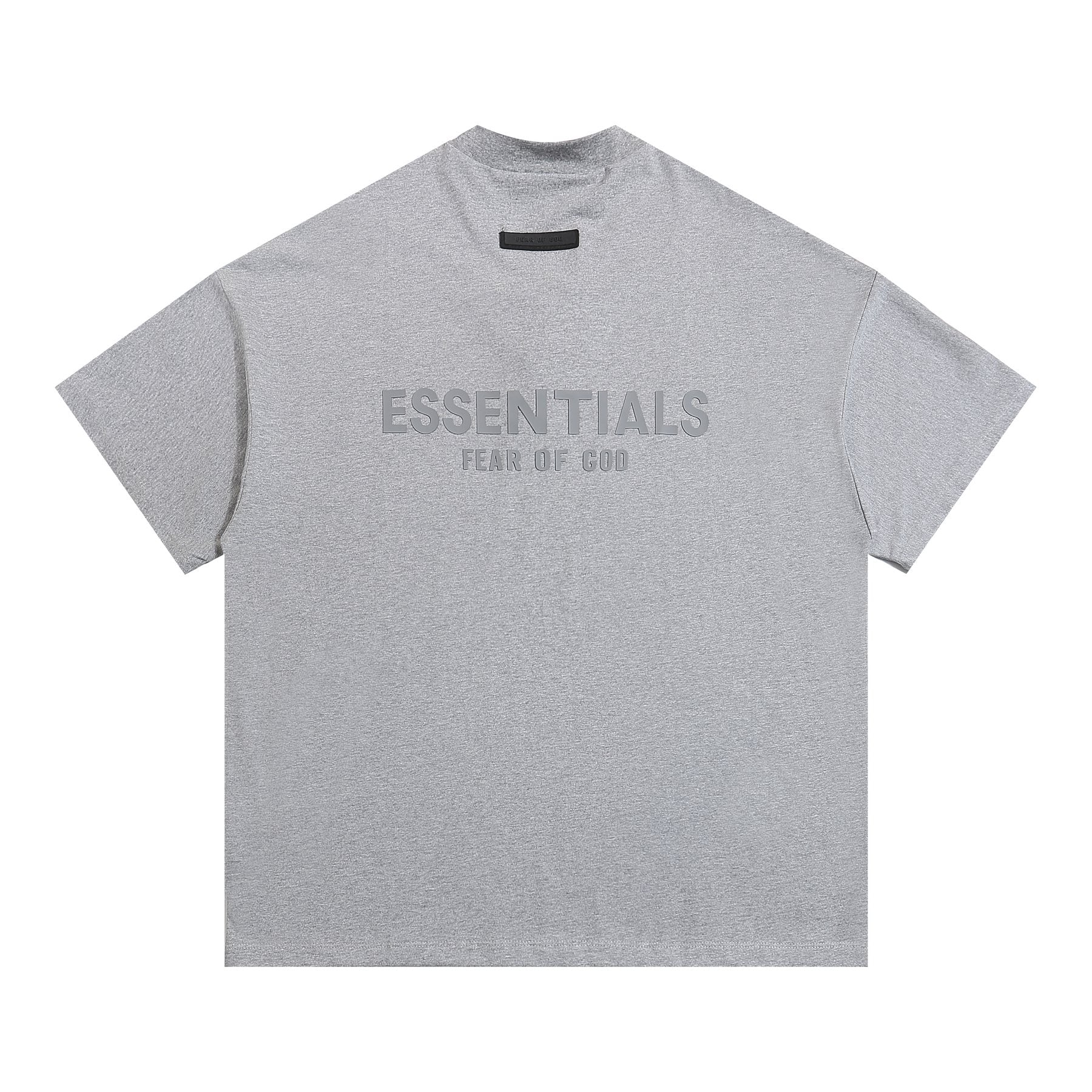 ESSENTIALS V-Notch Back Wordmark T-Shirt — back