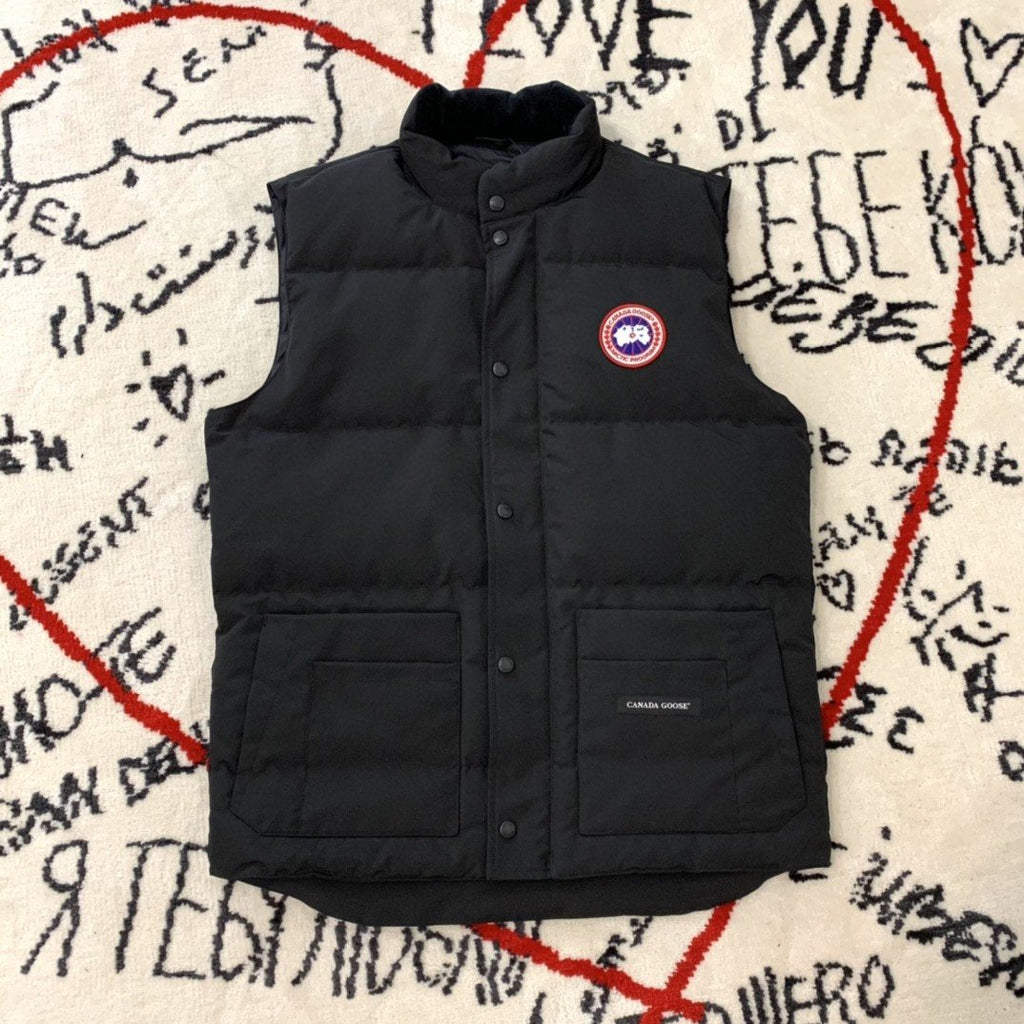 Canada Goose Quilted Snap-Front Vest — front