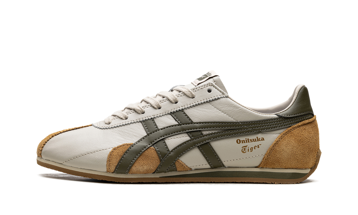 Onitsuka Tiger Runspark Sneakers - Beige Olive Green Mustard Yellow