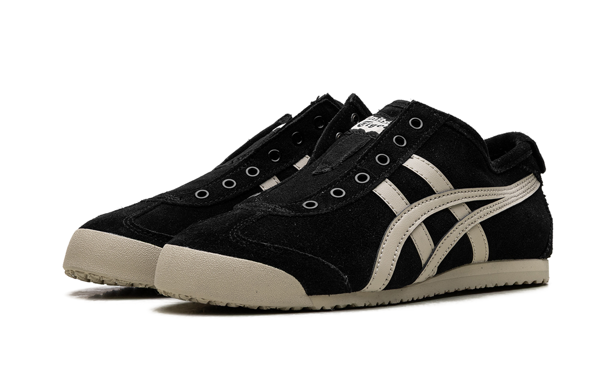 Onitsuka Tiger Mexico 66 Slip-On Sneakers - Black Putty