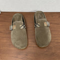 Burberry Check-Strap Slide Sandals — hero