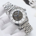 PATEK PHILIPPE Silver White Bracelet Watch — hero