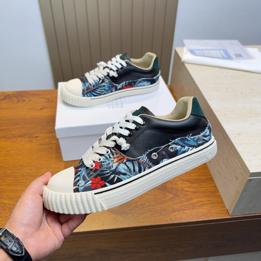 Maison Margiela Floral Panel Sneakers — front