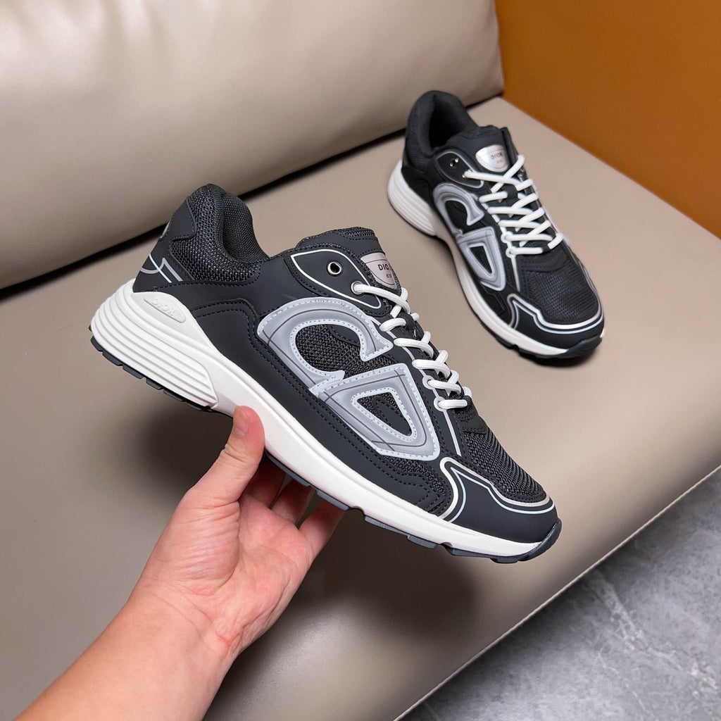 Dior B30 Black and Gray Sneakers — model