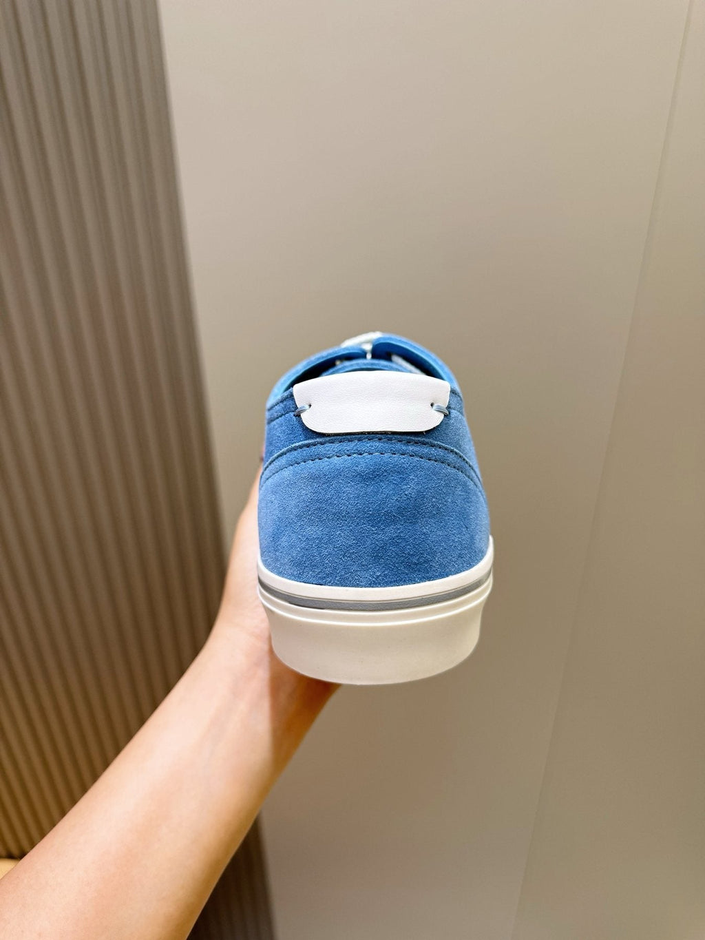 Brunello Cucinelli Suede Low-Top Sneakers — front