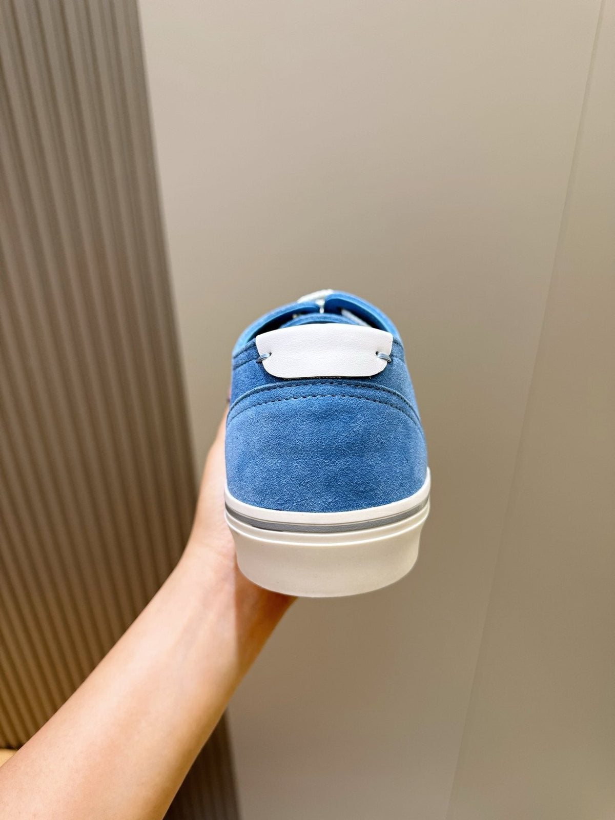 Brunello Cucinelli Suede Low-Top Sneakers — front