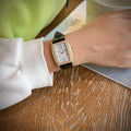 Piaget Gold Blue Dial Strap Watch — hero