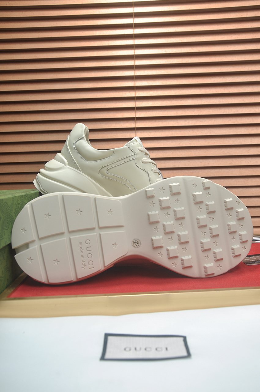 GUCCI Multicolor Graphic Chunky Sneakers — side