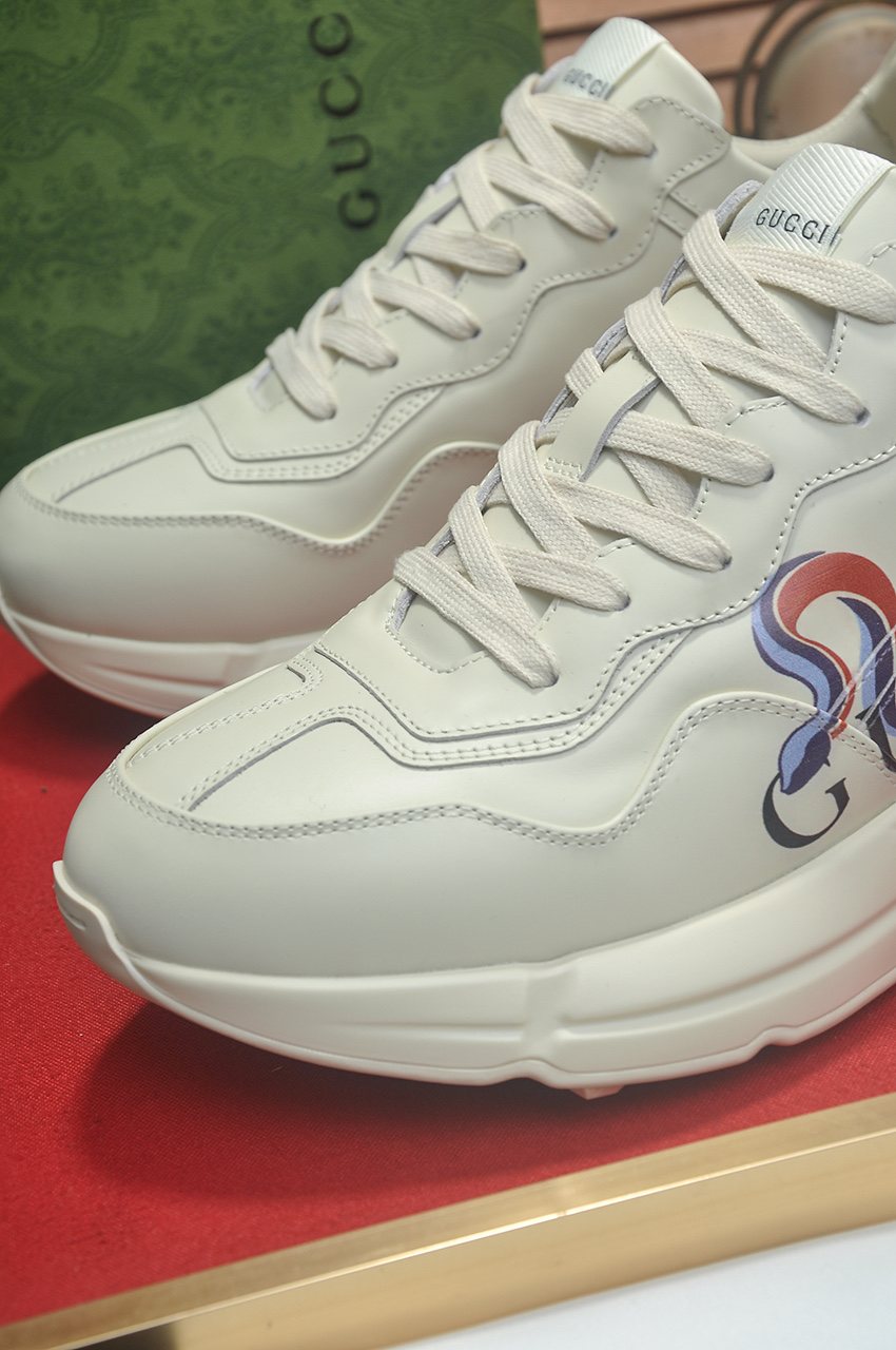 GUCCI Multicolor Graphic Chunky Sneakers — detail