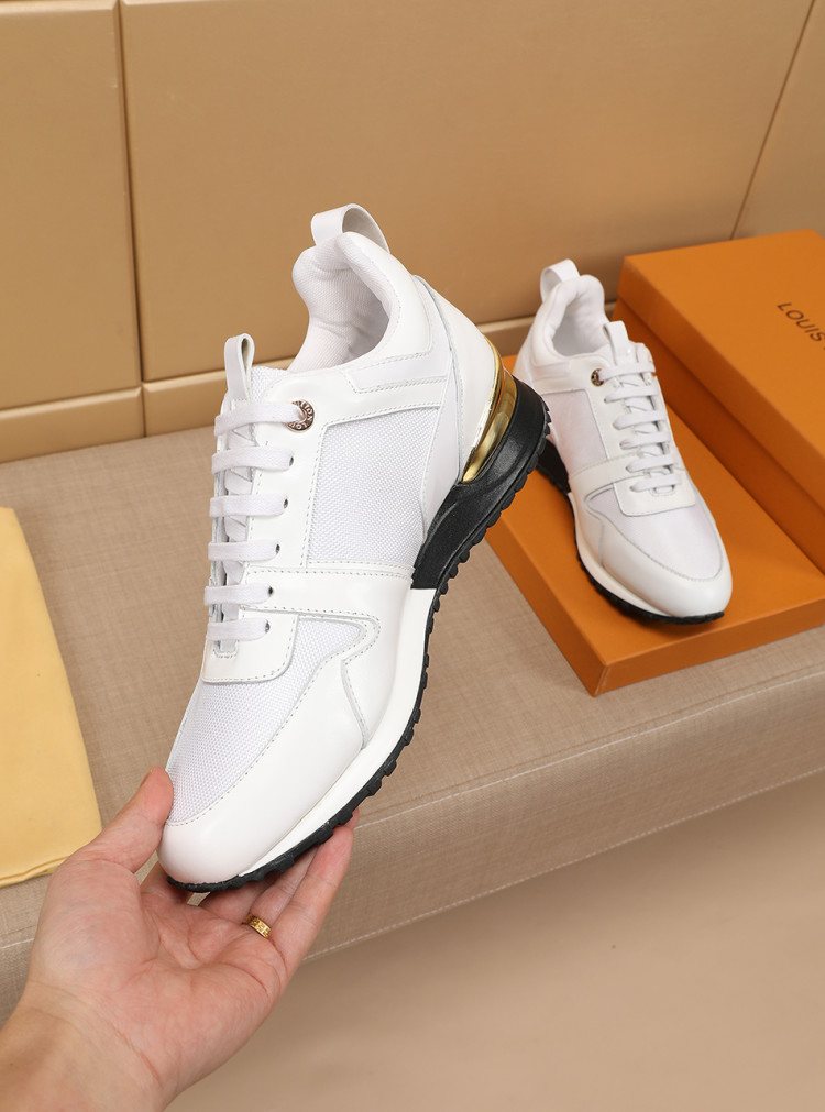 Louis Vuitton White Low-Top Sneakers — model