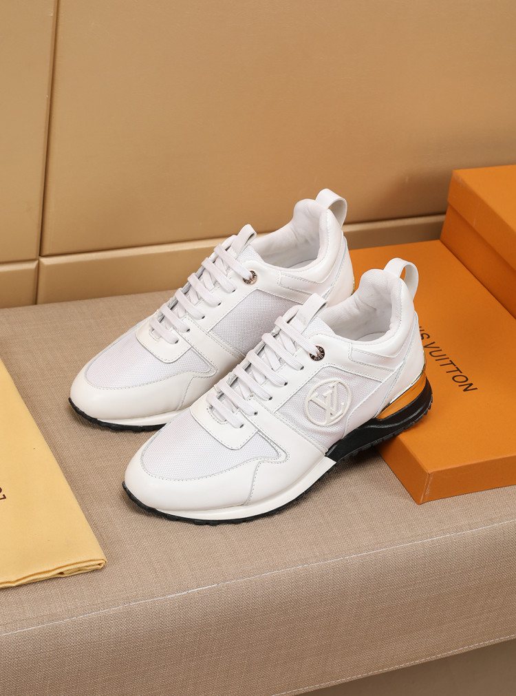 Louis Vuitton White Low-Top Sneakers — hero
