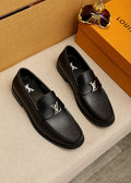 Louis Vuitton Black Hardware Loafers — hero