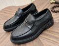 Louis Vuitton Black Metal Hardware Loafers — hero