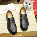 Ferragamo Black Bit Loafers — hero