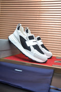 Prada Color-Block Mesh Sneakers — hero