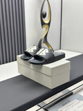 Balenciaga Logo Slide Sandals — hero