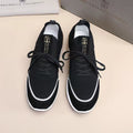 Brunello Cucinelli Black Lace-Up Sneakers — hero