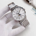Longines White Dial Steel Bracelet Watch — hero