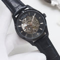 PATEK PHILIPPE Black Dial Strap Watch — hero