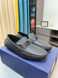 DIOR Textured Buckle Loafers — hero