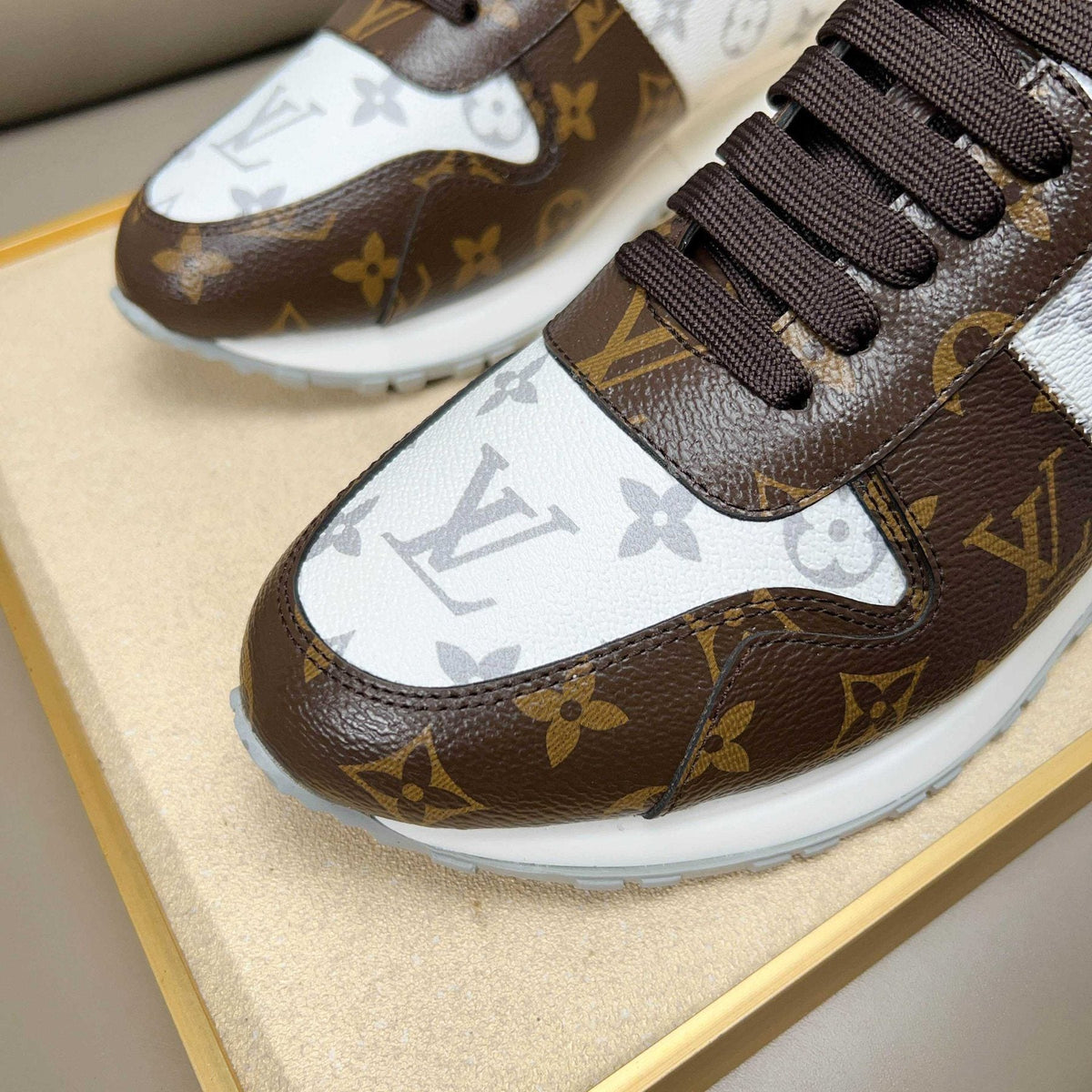 Louis Vuitton Monogram Low-Top Sneakers — back