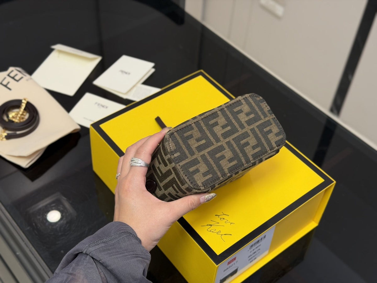 Fendi Monogram Box Bag — back