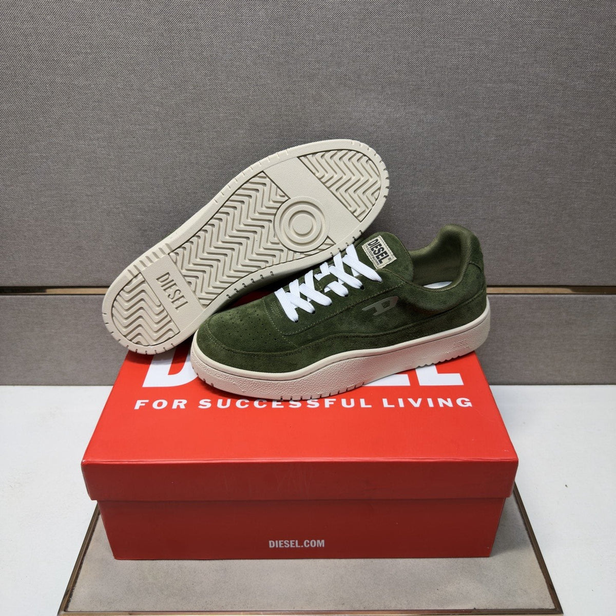DIESEL Multi-Panel Casual Sneakers — detail