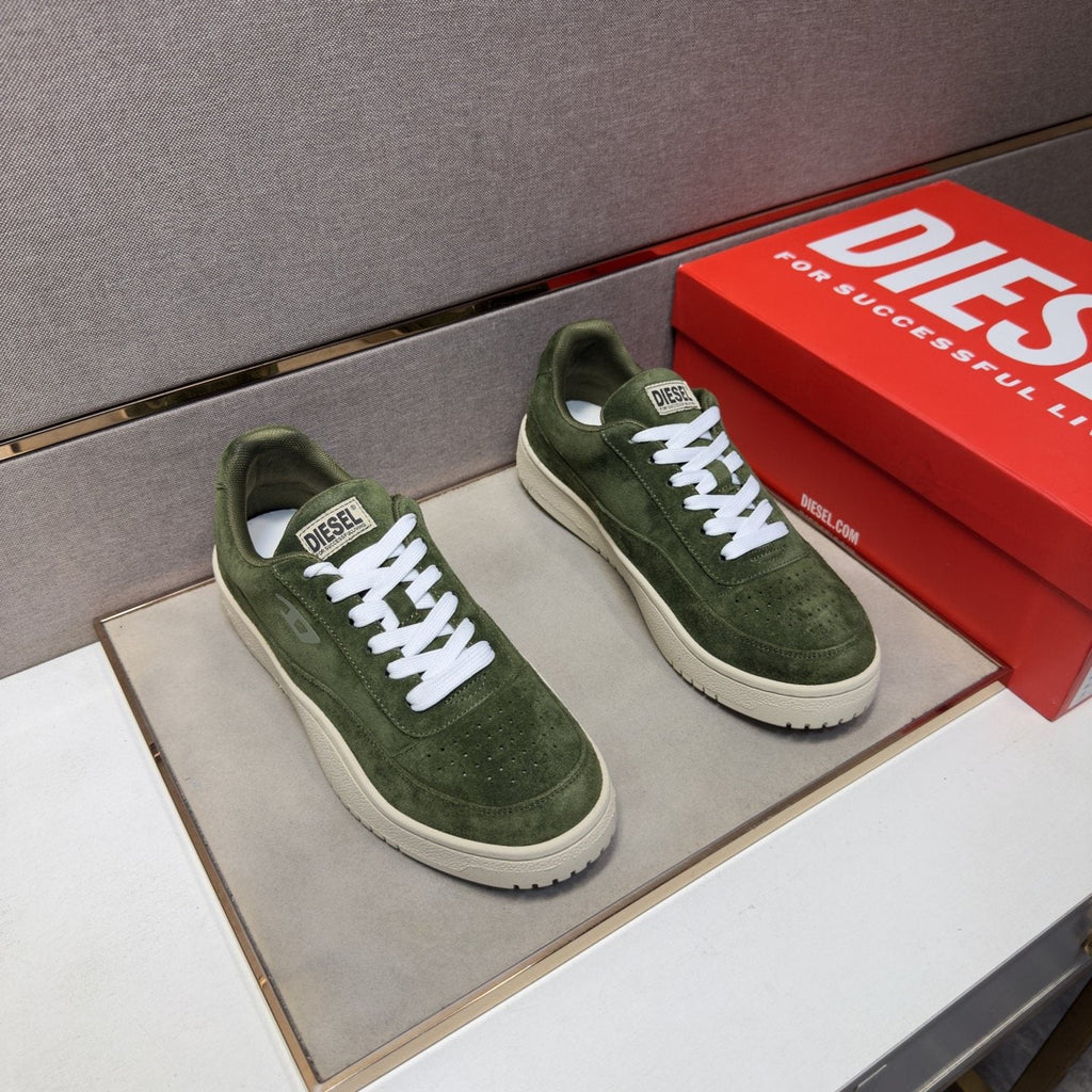 DIESEL Multi-Panel Casual Sneakers — front