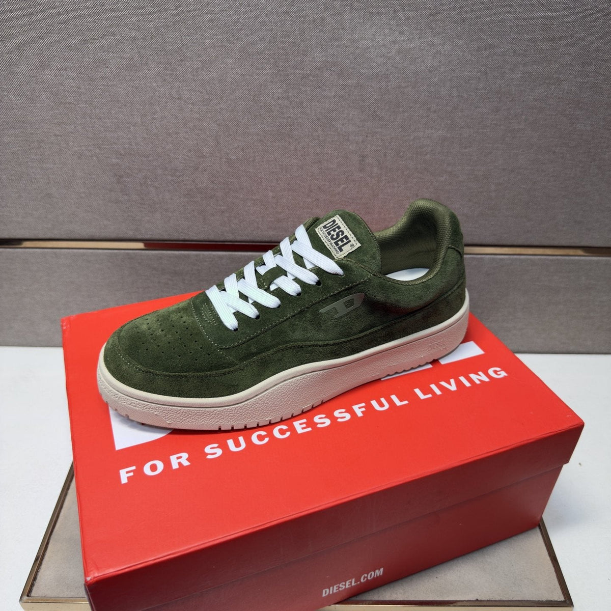 DIESEL Multi-Panel Casual Sneakers — side