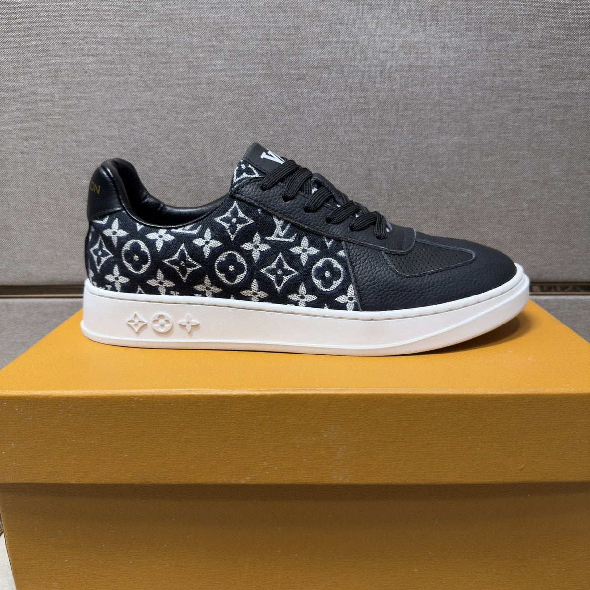 Louis Vuitton Patterned Panel Sneakers — hero
