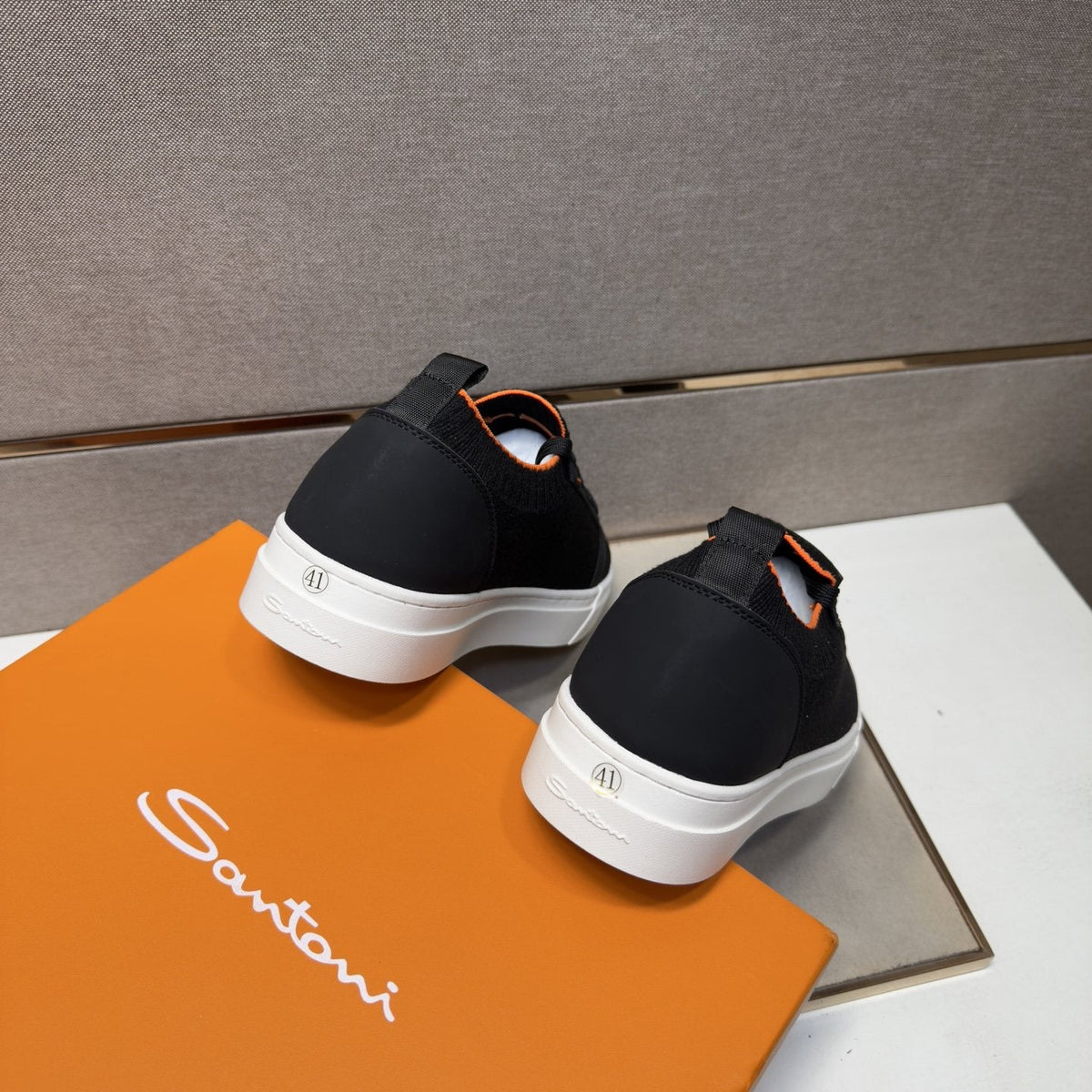 Santoni Men’s Low-Top Sneakers — back