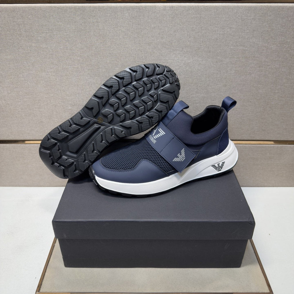 Emporio Armani EA7 Mesh Slip-On Sneakers — side