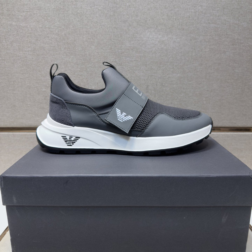Emporio Armani EA7 Mesh Slip-On Sneakers — side
