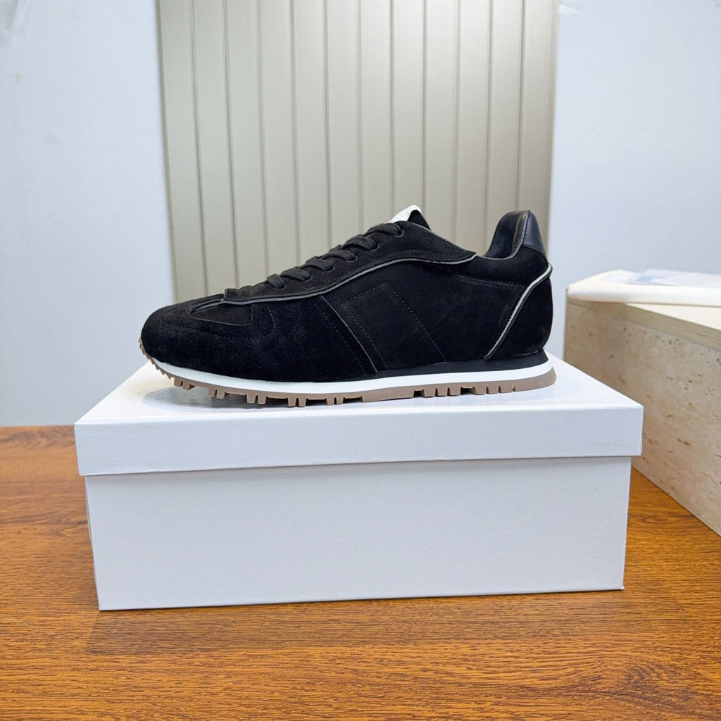 Maison Margiela Black Low-Top Sneakers — side
