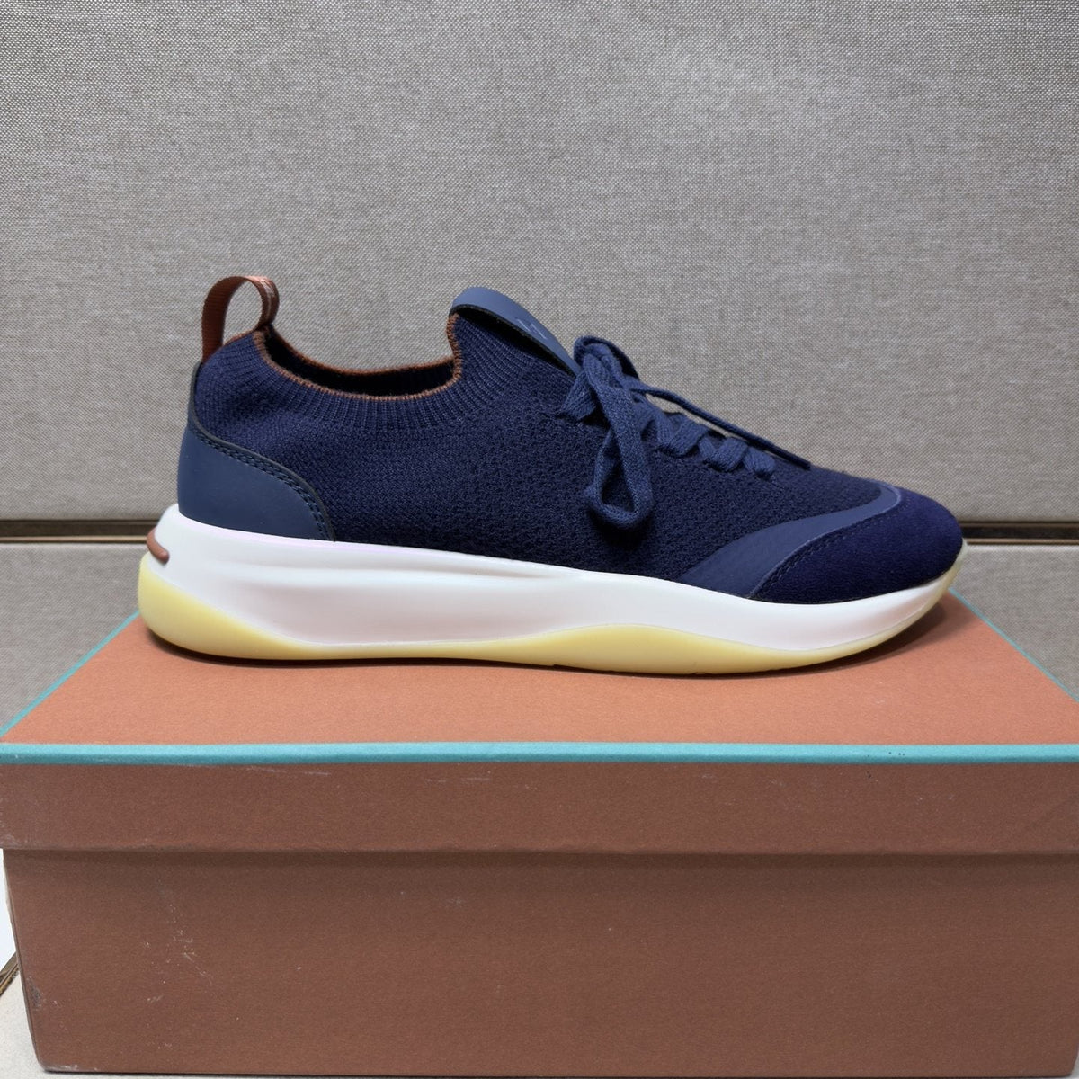 Loro Piana Mesh Low-Top Sneakers — side