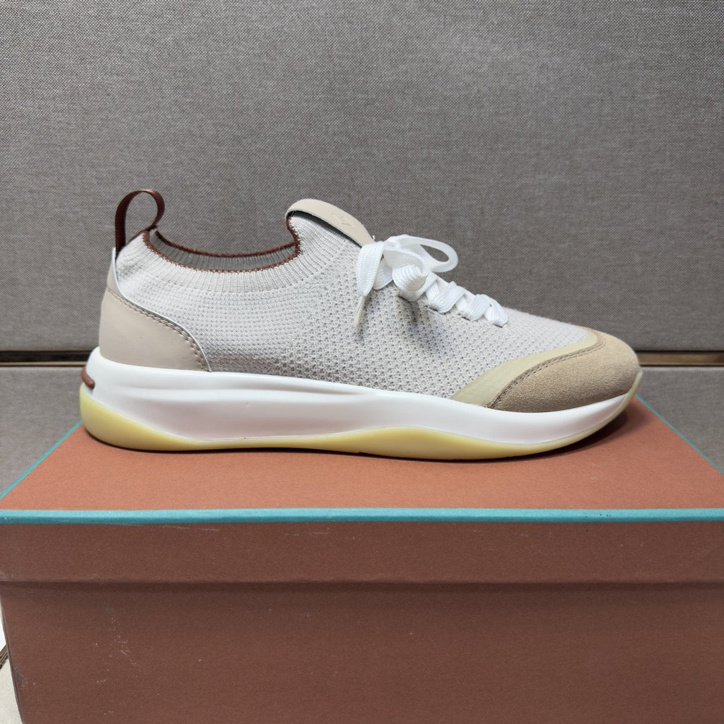 Loro Piana Mesh Low-Top Sneakers — side