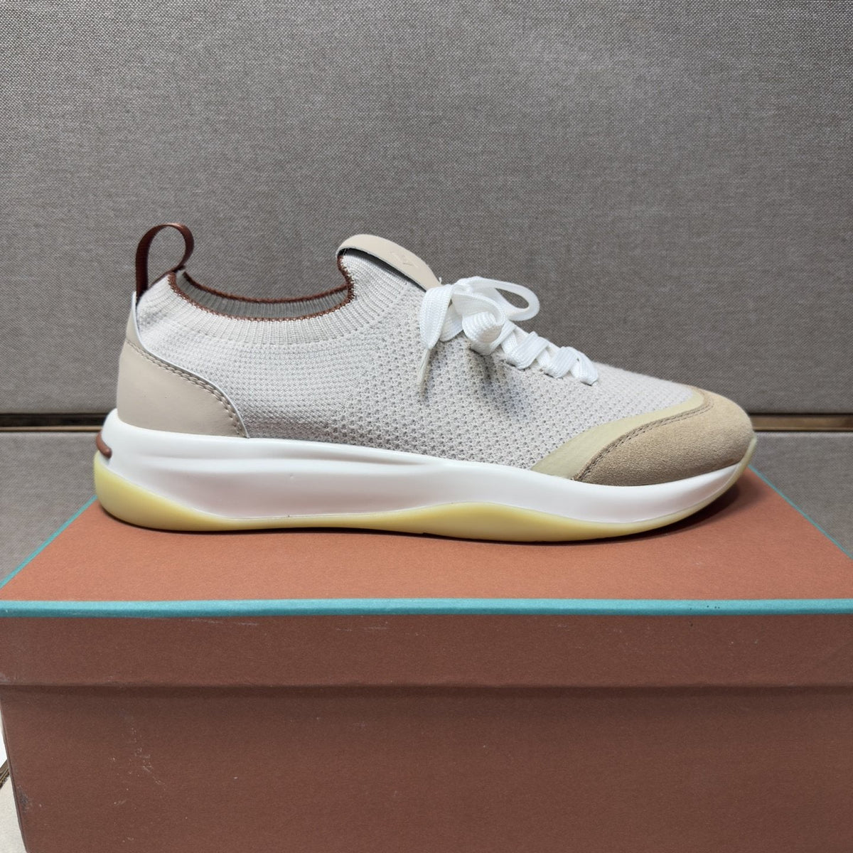 Loro Piana Mesh Low-Top Sneakers — side