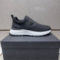 Armani Black Slip-On Sneakers — hero