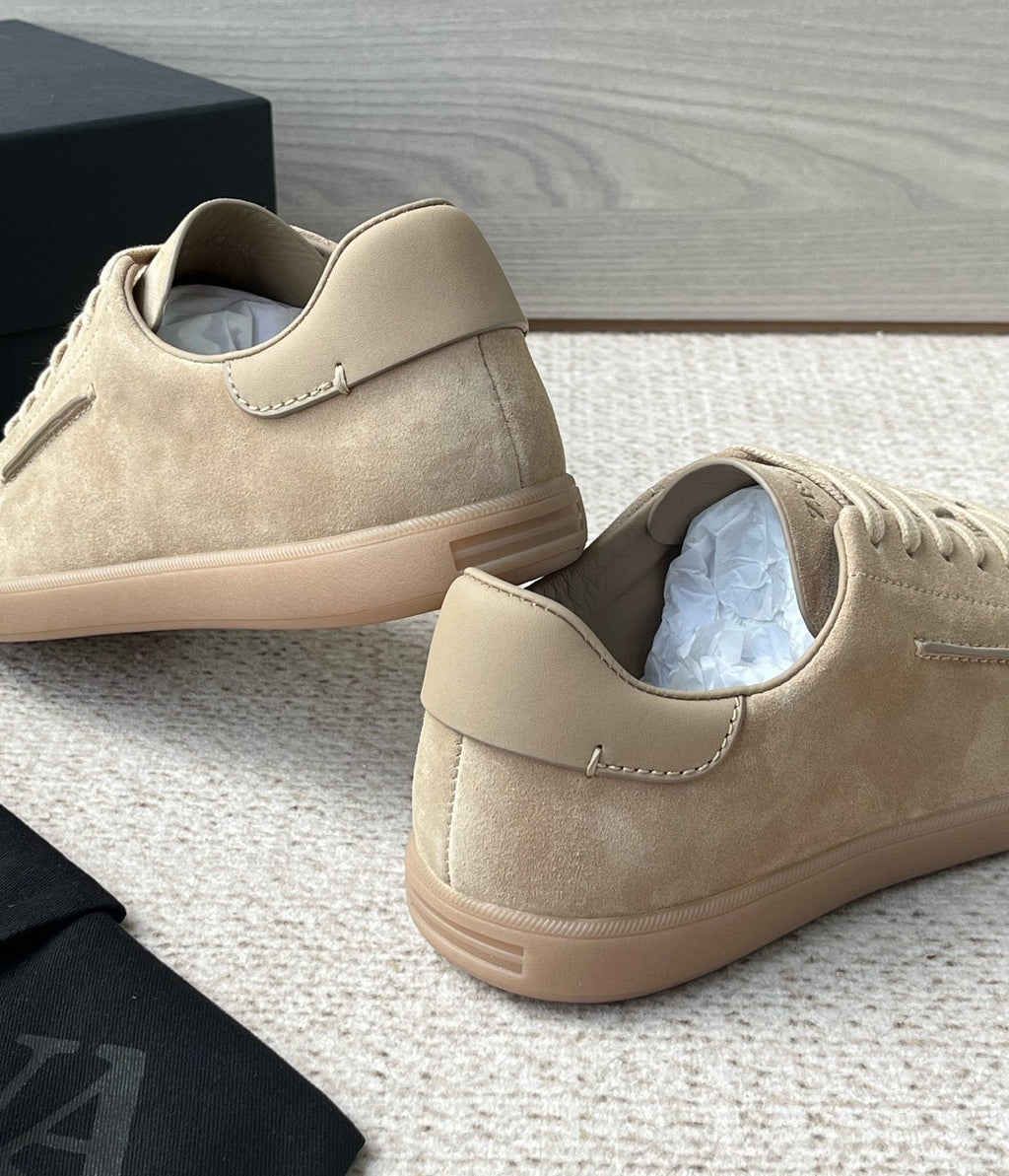 Zegna Triple Stitch Monte Low-Top Sneakers — back