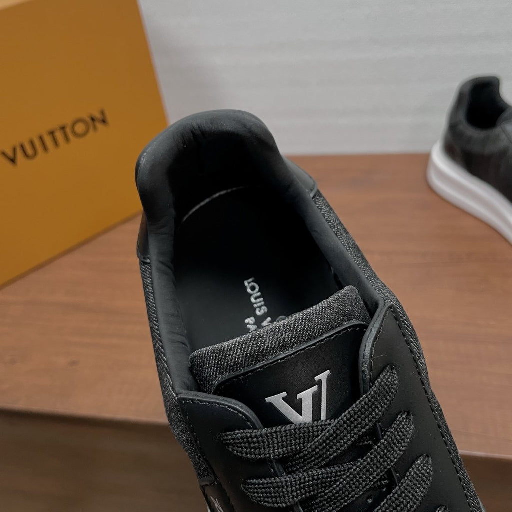 Louis Vuitton Textured Low-Top Sneakers — detail