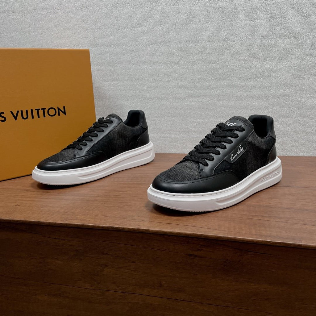 Louis Vuitton Textured Low-Top Sneakers — hero