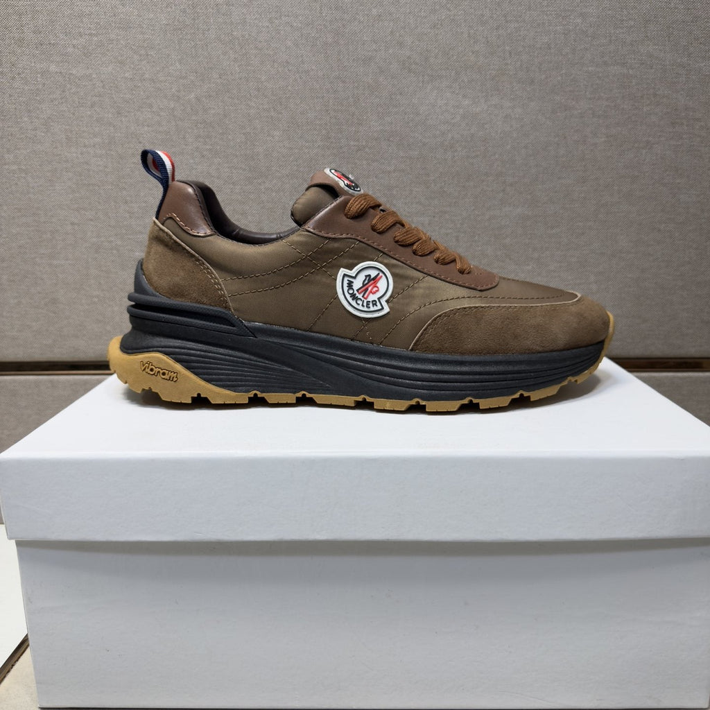 Moncler Low-Top Panel Sneakers — side