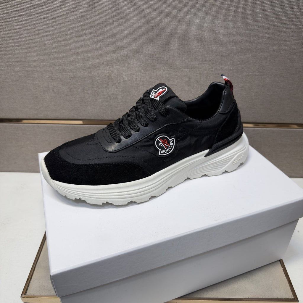 Moncler Low-Top Panel Sneakers — side