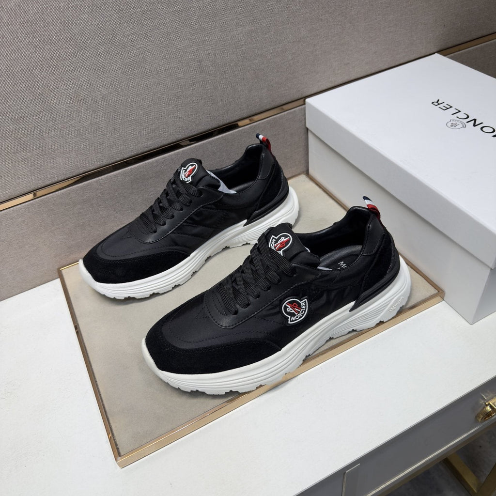 Moncler Low-Top Panel Sneakers — side
