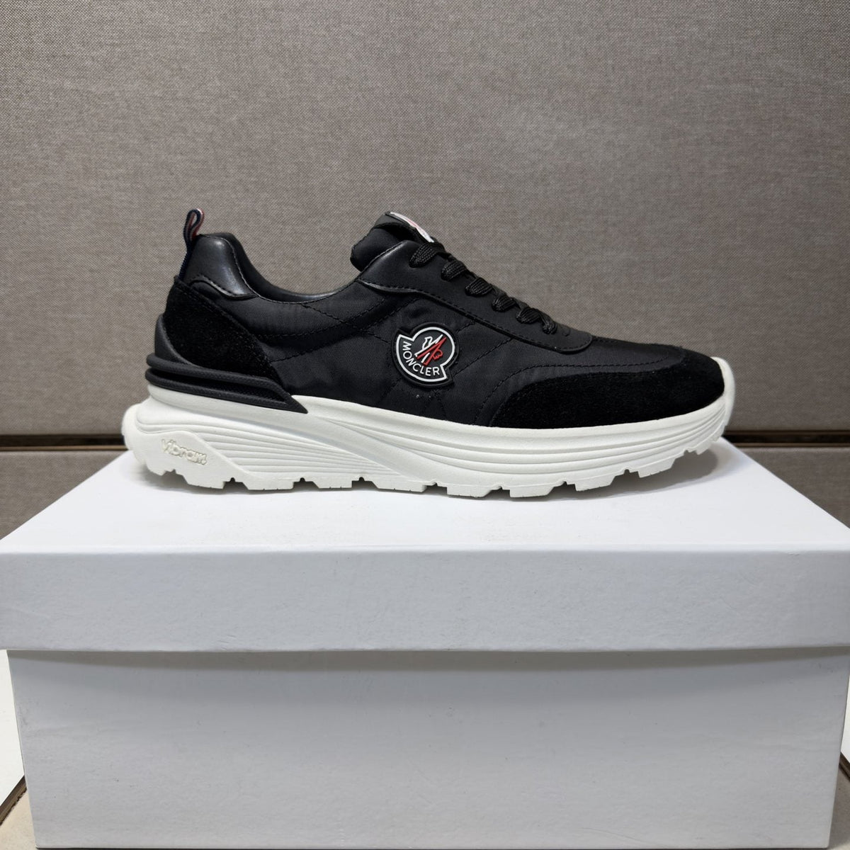 Moncler Low-Top Panel Sneakers — front