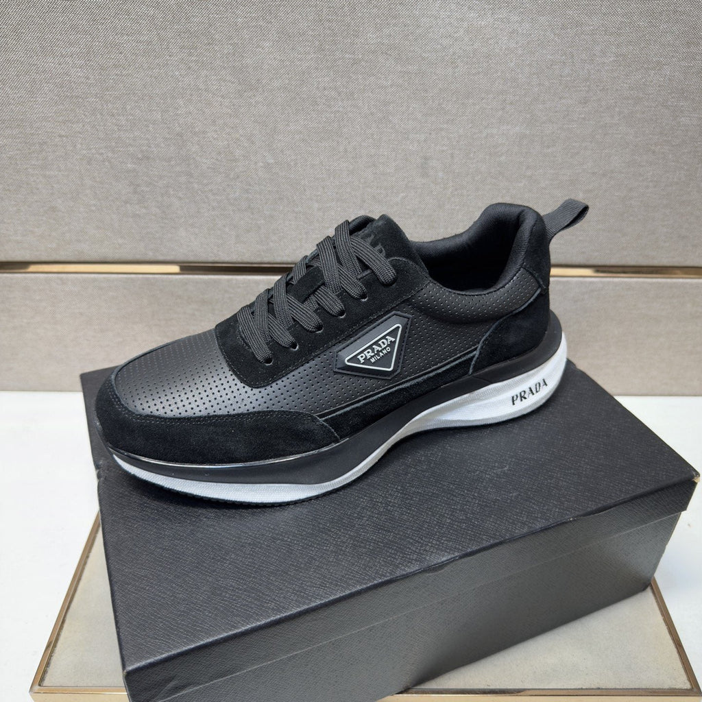 Prada Mesh Panel Sneakers — side