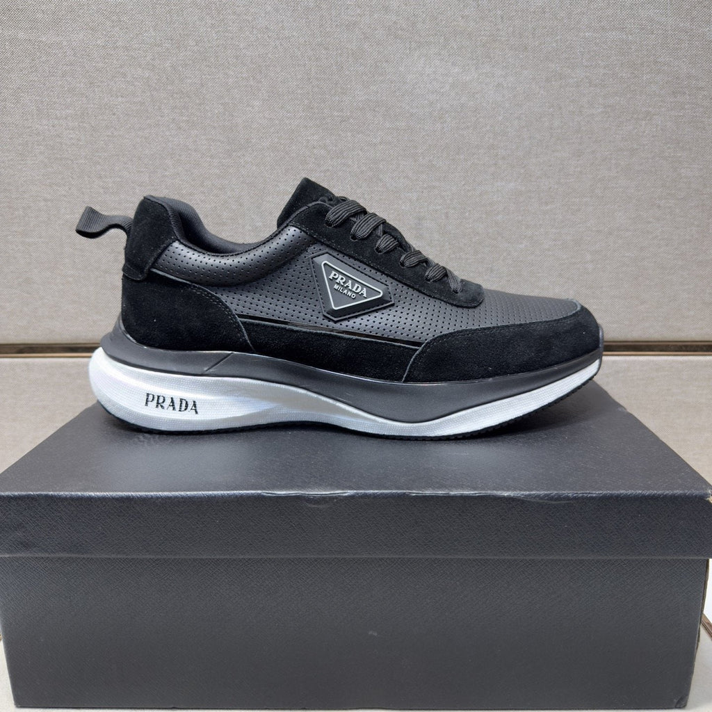 Prada Mesh Panel Sneakers — front