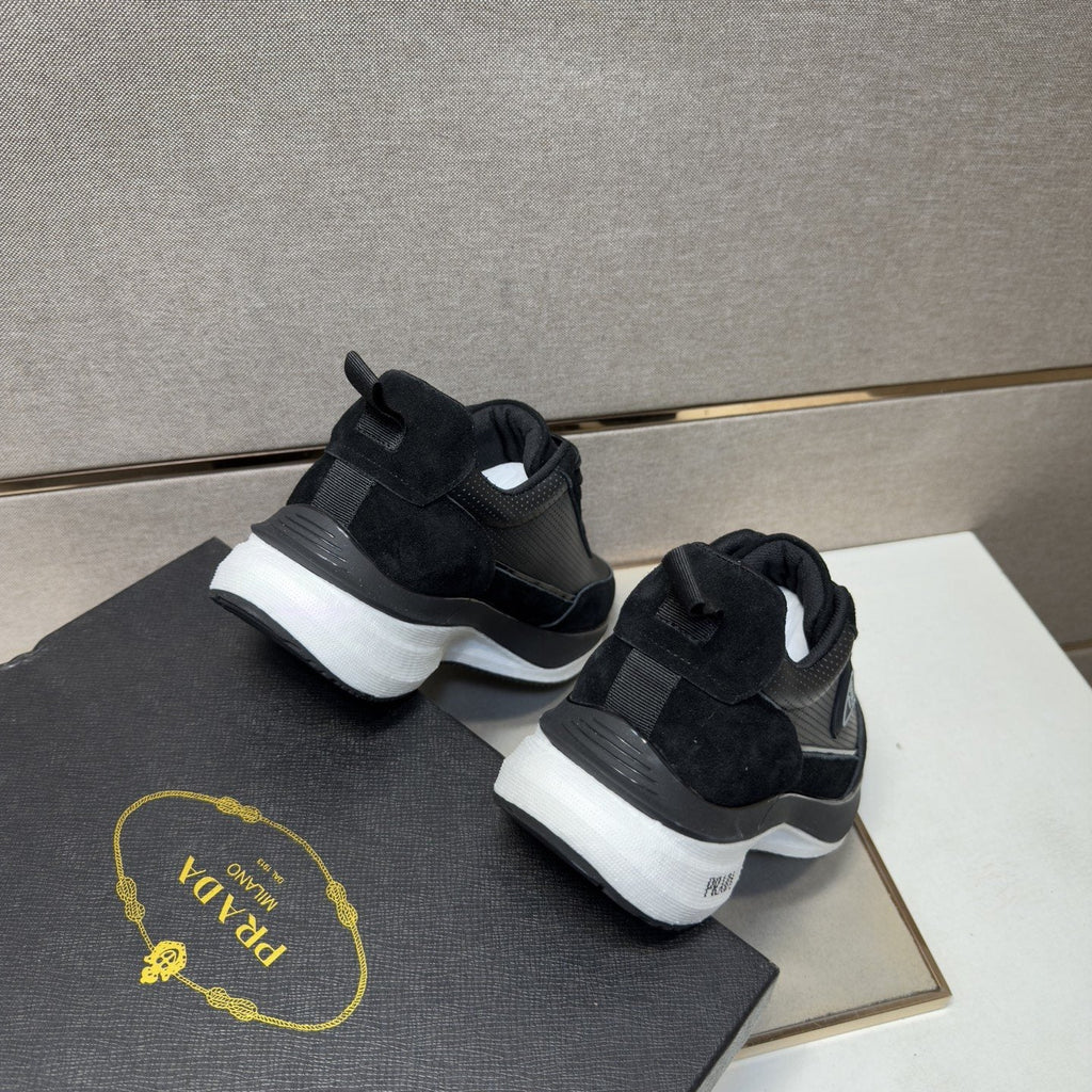 Prada Mesh Panel Sneakers — back