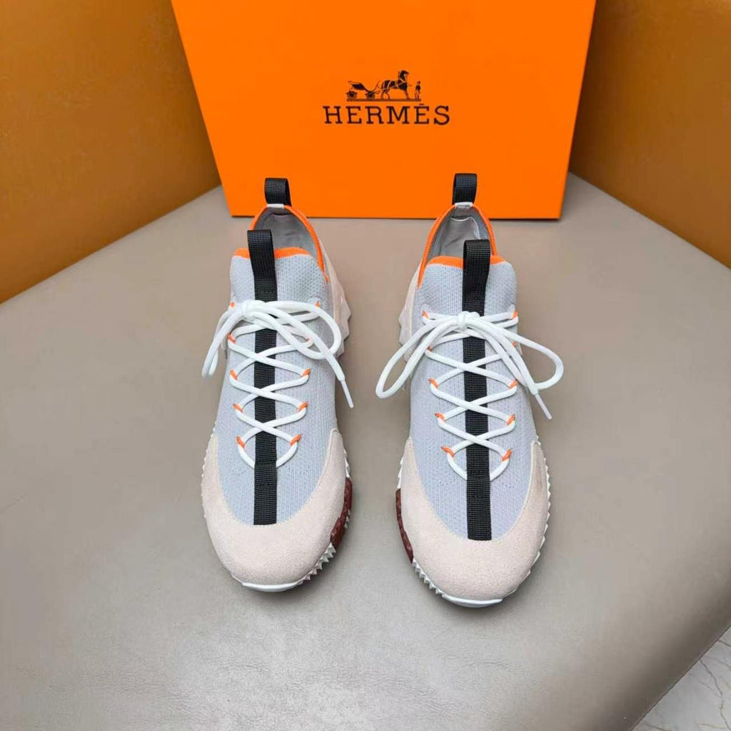 Hermès Layered Knit Sneakers — hero